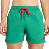 Men's Swim Shorts Green - adidas Performance 3-Stripes 5-Inch Image 1