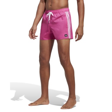 adidas Performance 3-STRIPES CLX SWIM SHORTS Φούξια