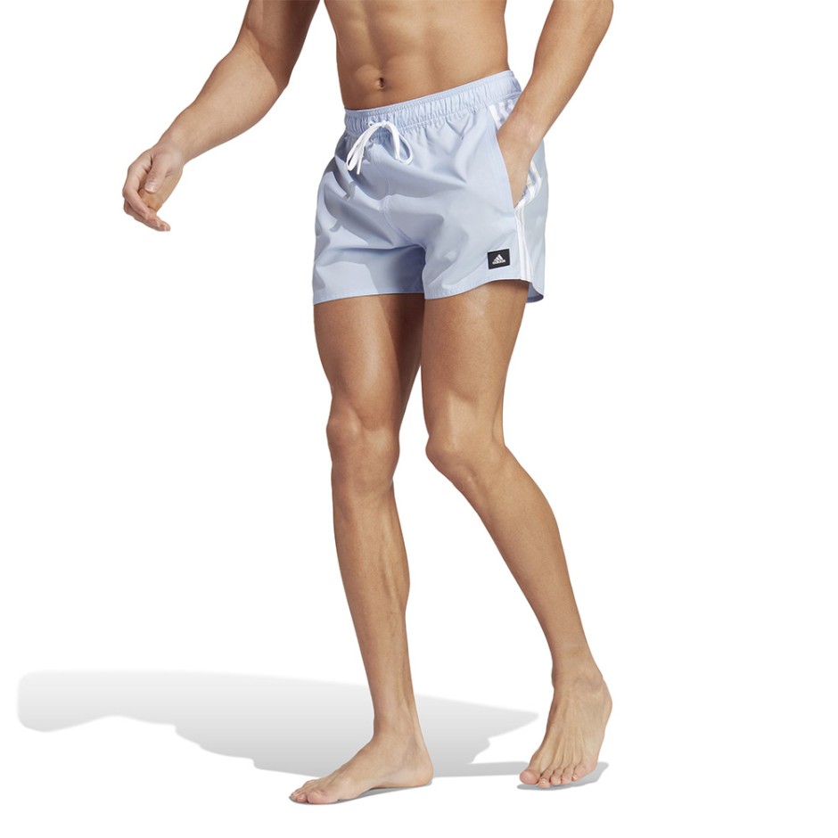 adidas Performance 3-STRIPES CLX SWIM SHORTS Σιελ 