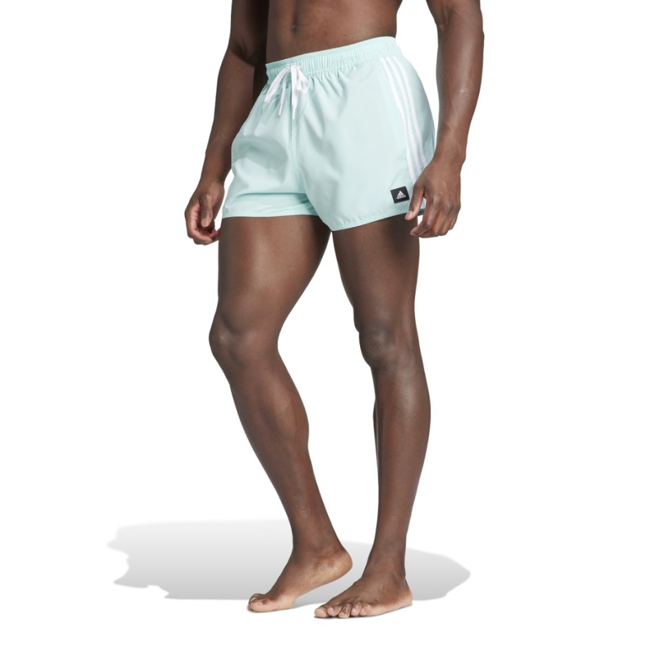 adidas Performance 3-Stripes CLX Τιρκουάζ - Ανδρικό Μαγιό Σορτς