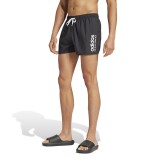 Ανδρικό Μαγιό Βερμούδα Μαύρο - adidas Performance Essentials Logo CLX Εικόνα 