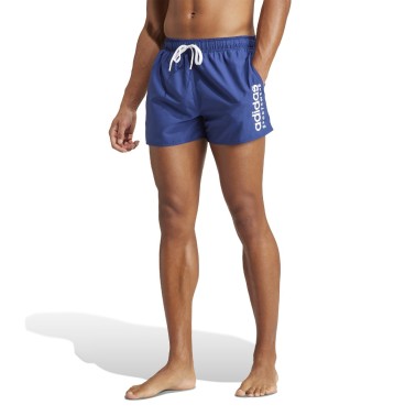 Ανδρικό Μαγιό Βερμούδα Μπλε - adidas Performance Essentials Logo CLX