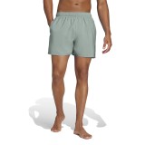 Ανδρικό Μαγιό Βερμούδα Πράσινο - adidas Performance Solid CLX Εικόνα 