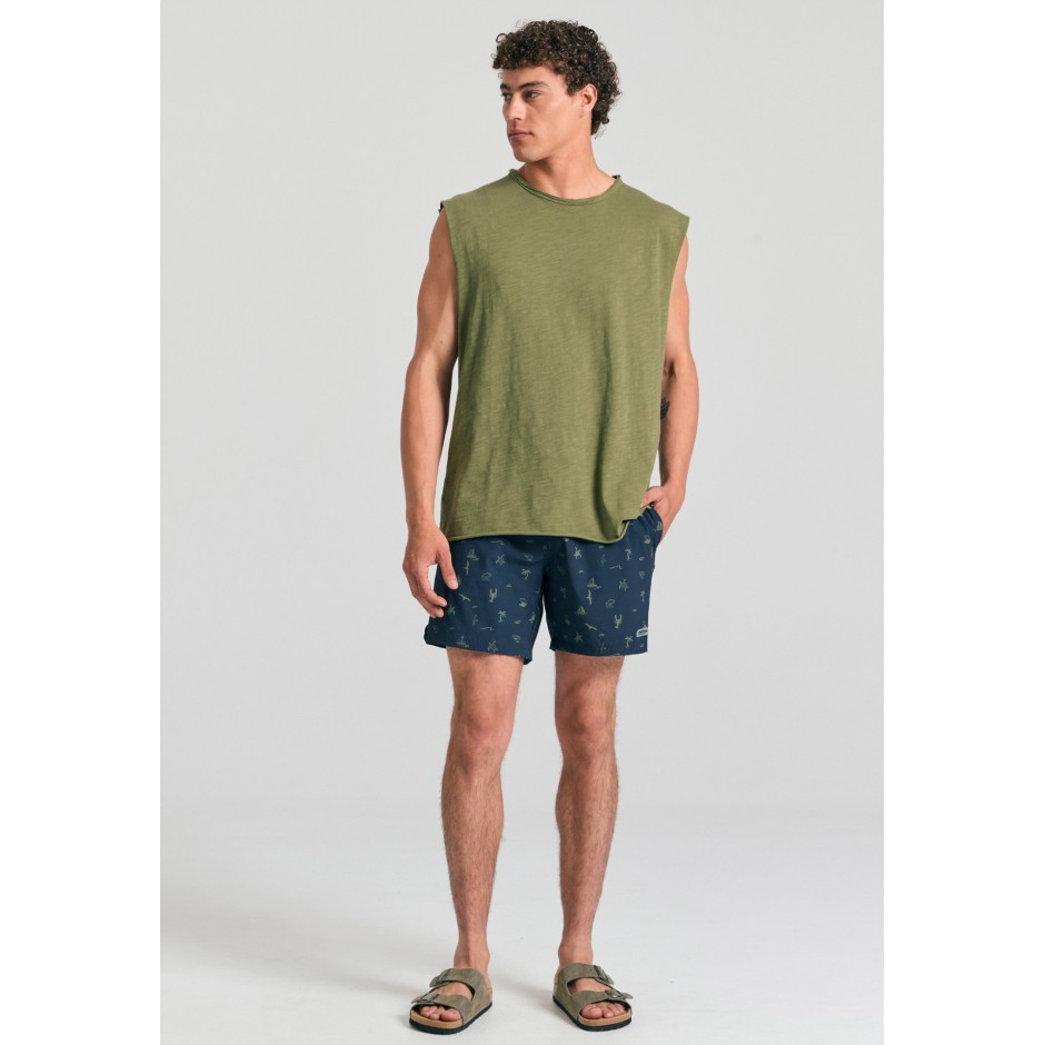 FUNKY BUDDHA FBM011-004-16-NAVY Μπλε