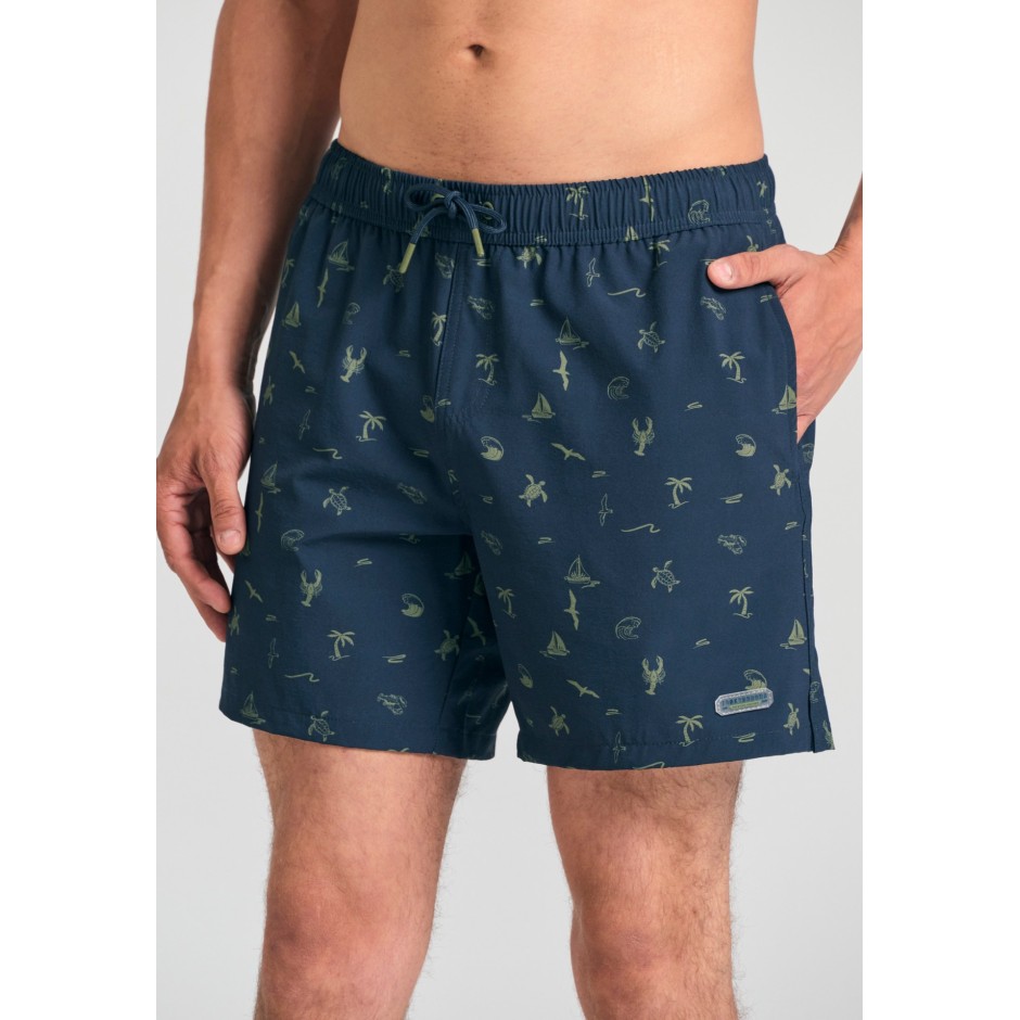 FUNKY BUDDHA FBM011-004-16-NAVY Μπλε
