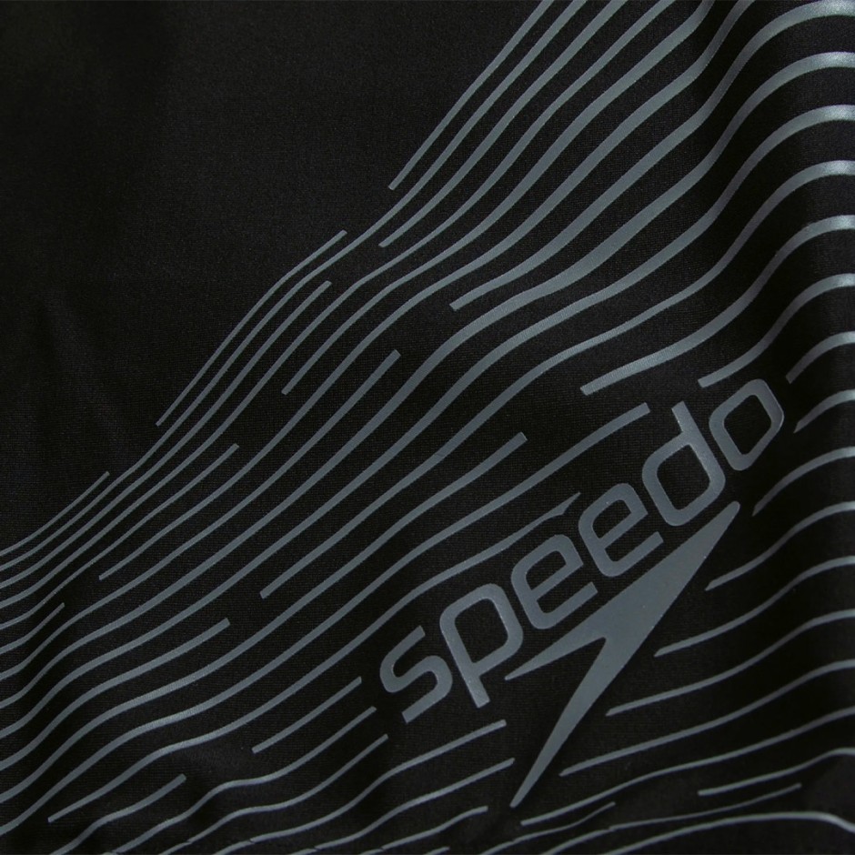 SPEEDO MEDLEY LOGO AQUASHORT 8-1135416903 Black