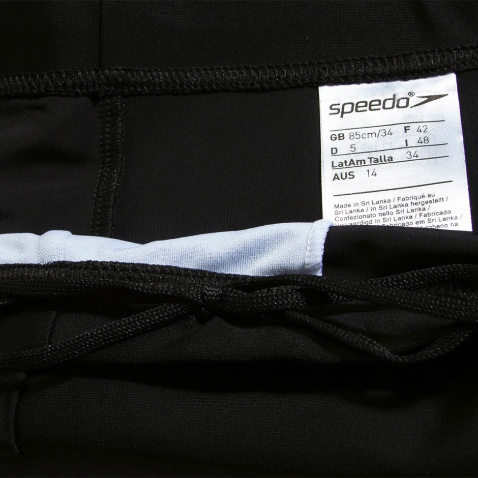 SPEEDO MEDLEY LOGO AQUASHORT 8-1135416903 Black