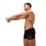 SPEEDO MENS MEDLEY LOGO AQUASHORT 8-1135418961 Black Image 1