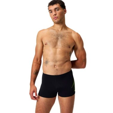 Ανδρικό Μαγιό Σορτς Μαύρο - Speedo Hyperboom Placement Aquashort