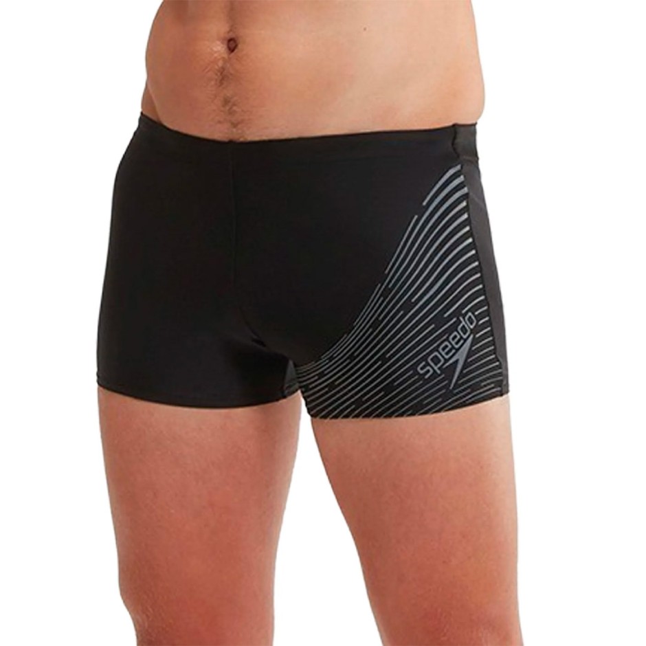 SPEEDO MEDLEY LOGO AQUASHORT 8-1135416903 Black