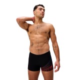 SPEEDO MENS MEDLEY LOGO AQUASHORT 8-1135418961 Black Image 