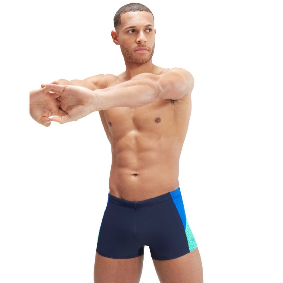 SPEEDO MENS DIVE AQUASHORT 0030071-5675M Blue