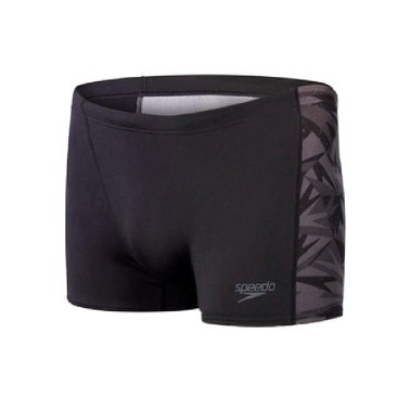 Speedo Hyper Boom Panel Aquashort Μαύρο - Ανδρικό Μαγιό Σορτς 