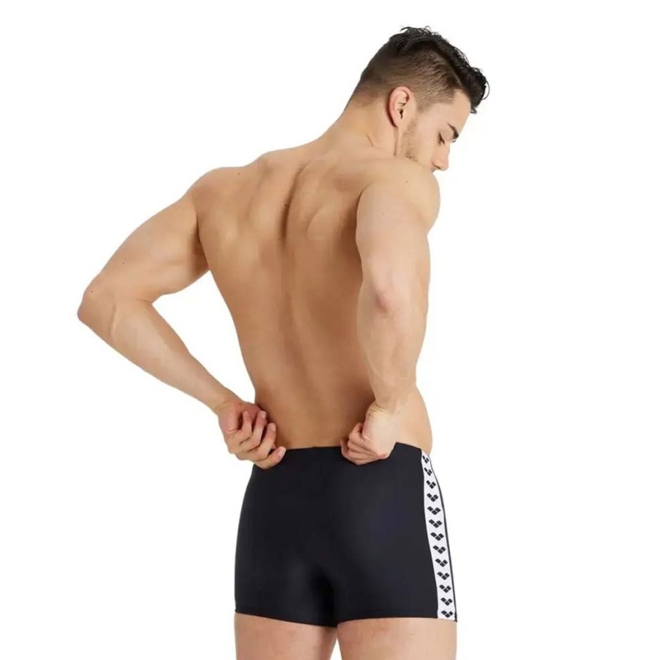 Ανδρικό Μαγιό Σορτς ARENA ICONS SWIM SHORT SOLID Μαύρο 005050-500 