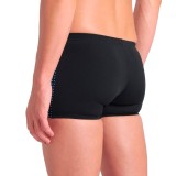 ARENA MENS ARENA FOGGY DOTS SWIM SHORTS 008483-506 Black Image 0
