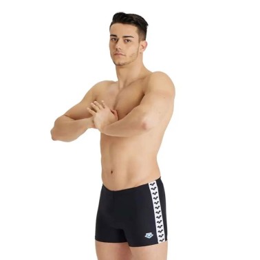 ARENA ICONS SWIM SHORT SOLID 005050-500 Black