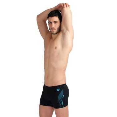 Ανδρικό Μαγιό Σορτς ARENA MEN’S SWIM SHORT GRAPHIC Μαύρο 005552-580 