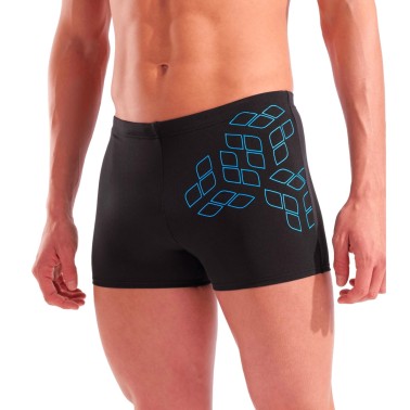 ARENA MEN’S ARENA KIKKO GRAPHIC SWIM SHORT 010269-508 Black