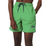 SUPERDRY OVIN VINTAGE VARSITY SWIMSHORT M3010188A-A6I Πράσινο Εικόνα 