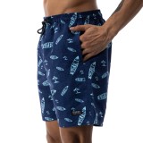 Men's Swim Shorts Blue - District75  Image 1