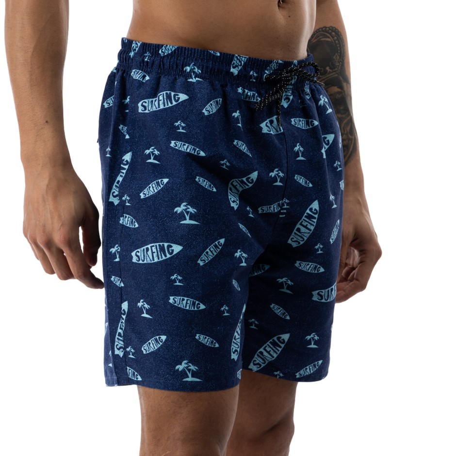 Men's Swim Shorts Blue - District75 