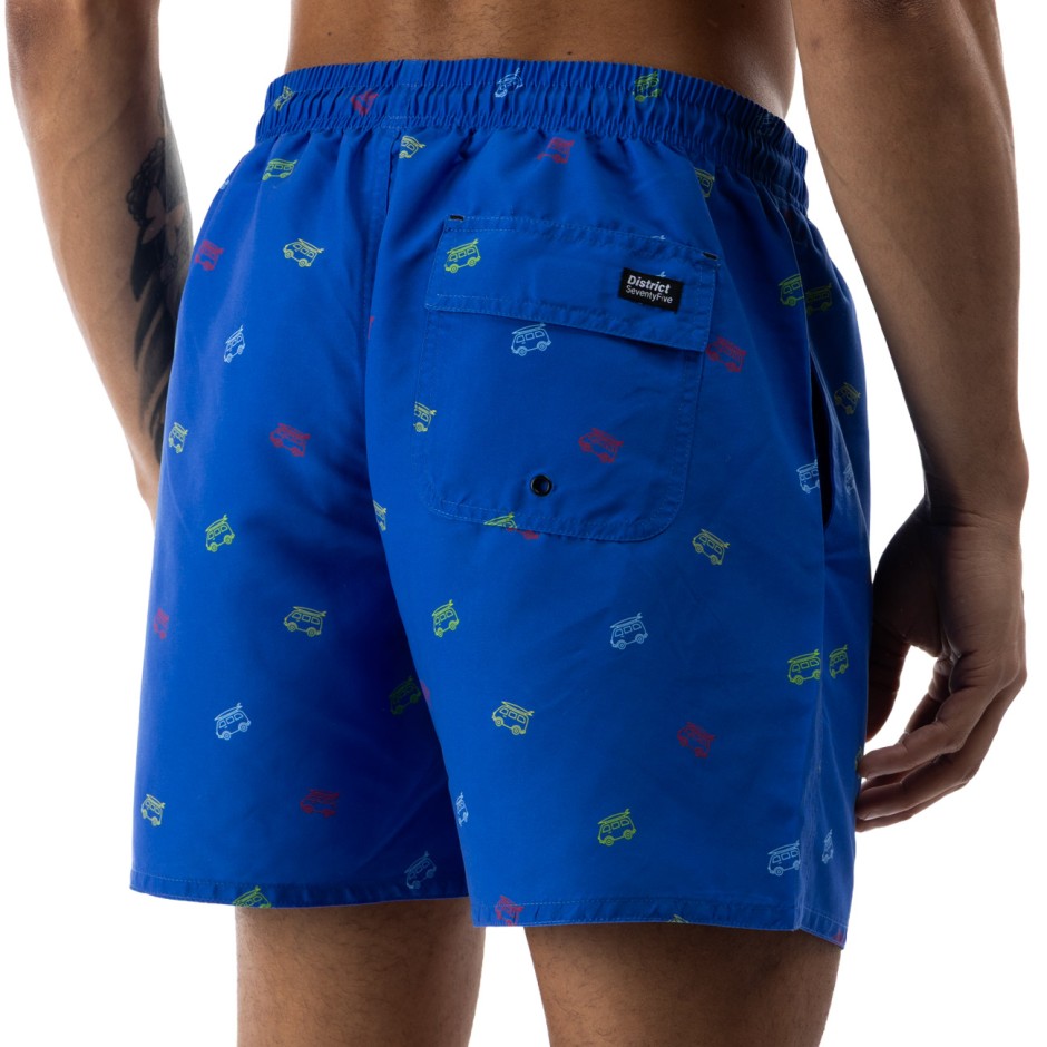 Men's Swim Shorts Royal Blue - District75 