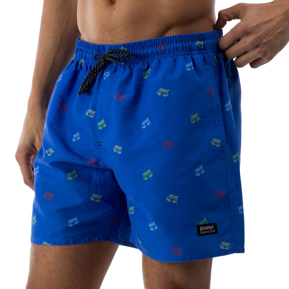 Men's Swim Shorts Royal Blue - District75 