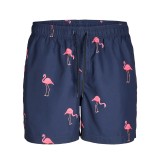 JJ REBEL SWIM SHORT PRINT 12270764-NAVY BLAZER Blue Image 