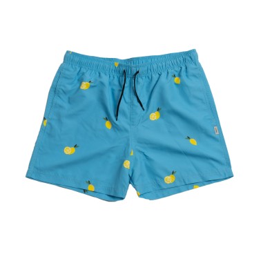 Ανδρικό Μαγιό Βερμούδα Σιέλ - JJ Rebel Hawaii