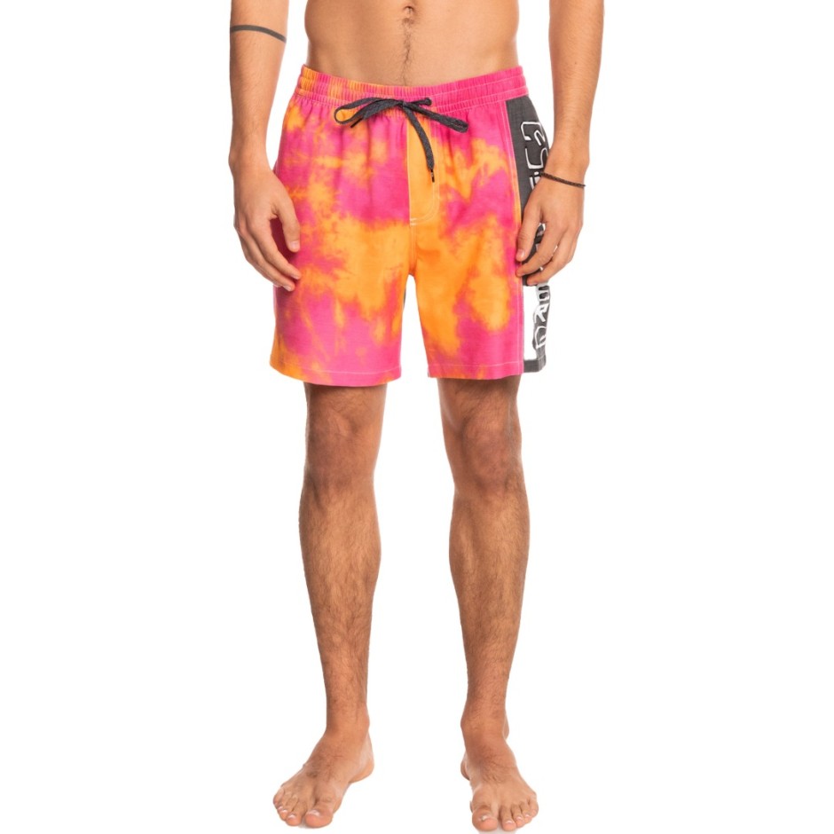 QUIKSILVER ACID WASH VOLLEY 17NB EQYJV03877-MJY6 Ροζ