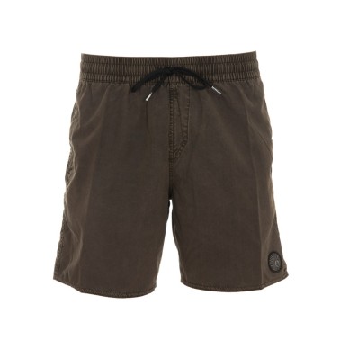Volcom Center Trunk 17" Ανθρακί - Ανδρικό Μαγιό Βερμούδα