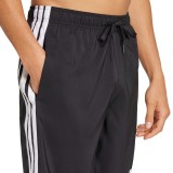 Ανδρικό Μαγιό Βερμούδα Μαύρο - adidas Performance 3-Stripes 8 Inch  Εικόνα 2