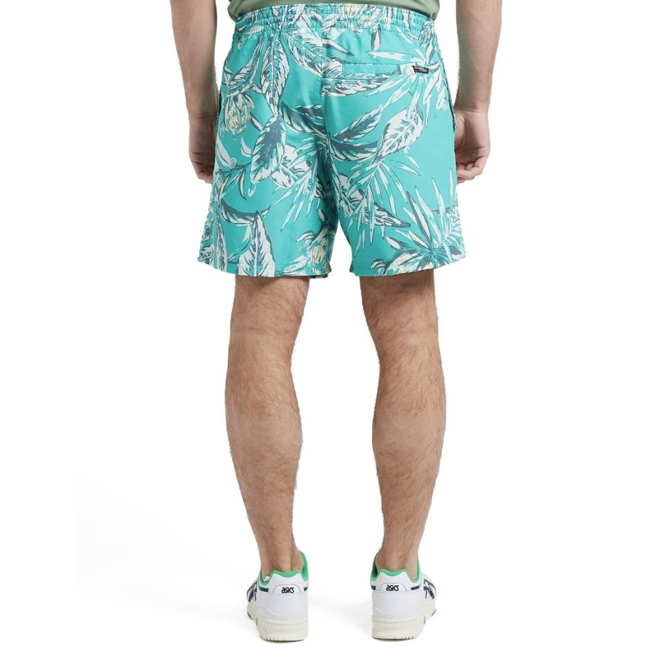 O'NEILL CALI FLORAL 16'' SWIM SHORTS 2800070-36031 Turquoise