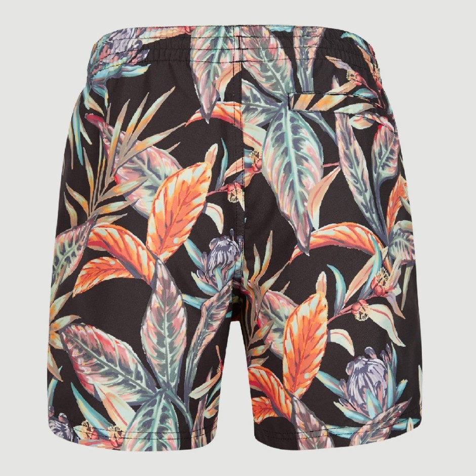 O'NEILL CALI PRINT 15'' SWIM SHORTS Μαύρο