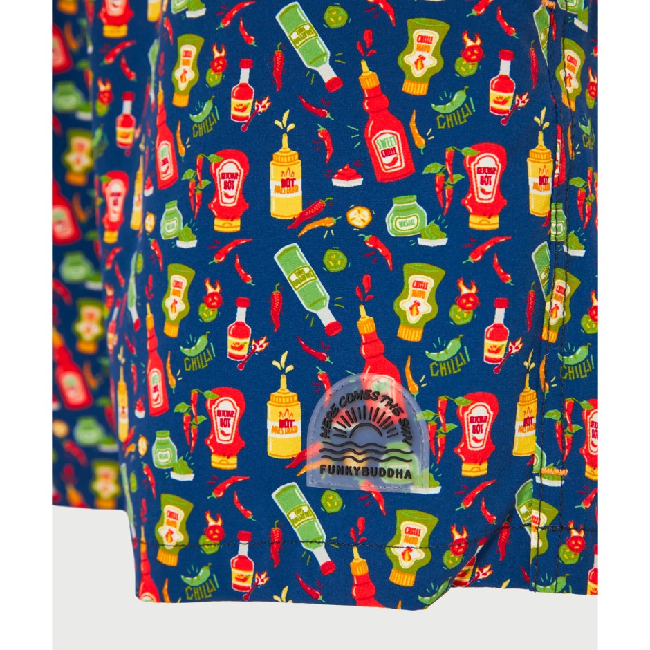 Men's Swim Shorts Colorful - Funky Buddha