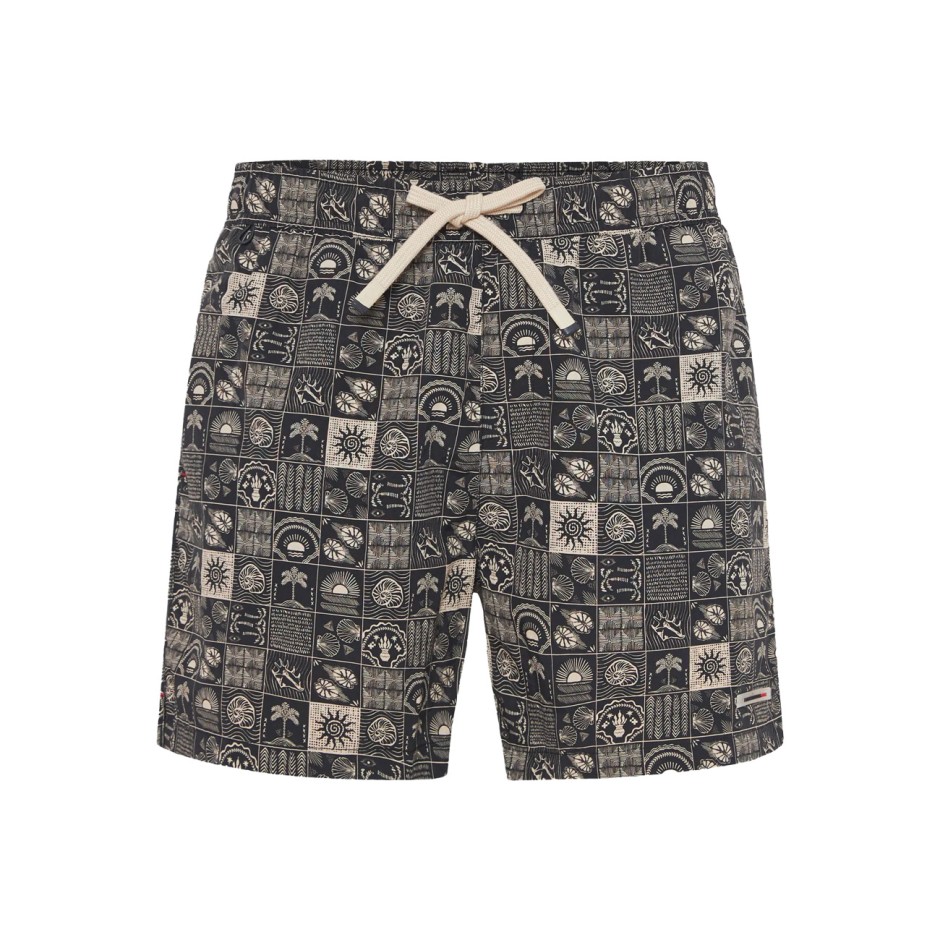 Ανδρικό Μαγιό Βερμούδα Ανθρακί - Funky Buddha