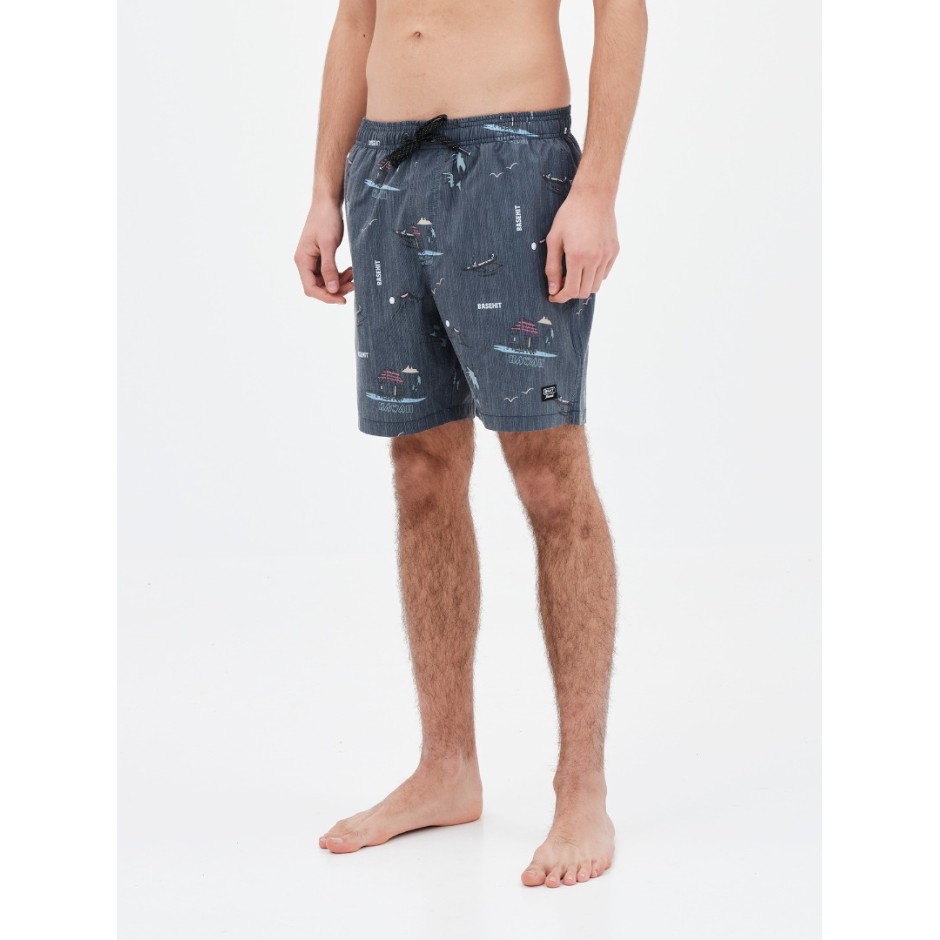 BASEHIT 221.BM505.33R-PR286 OFF BLACK Μαύρο