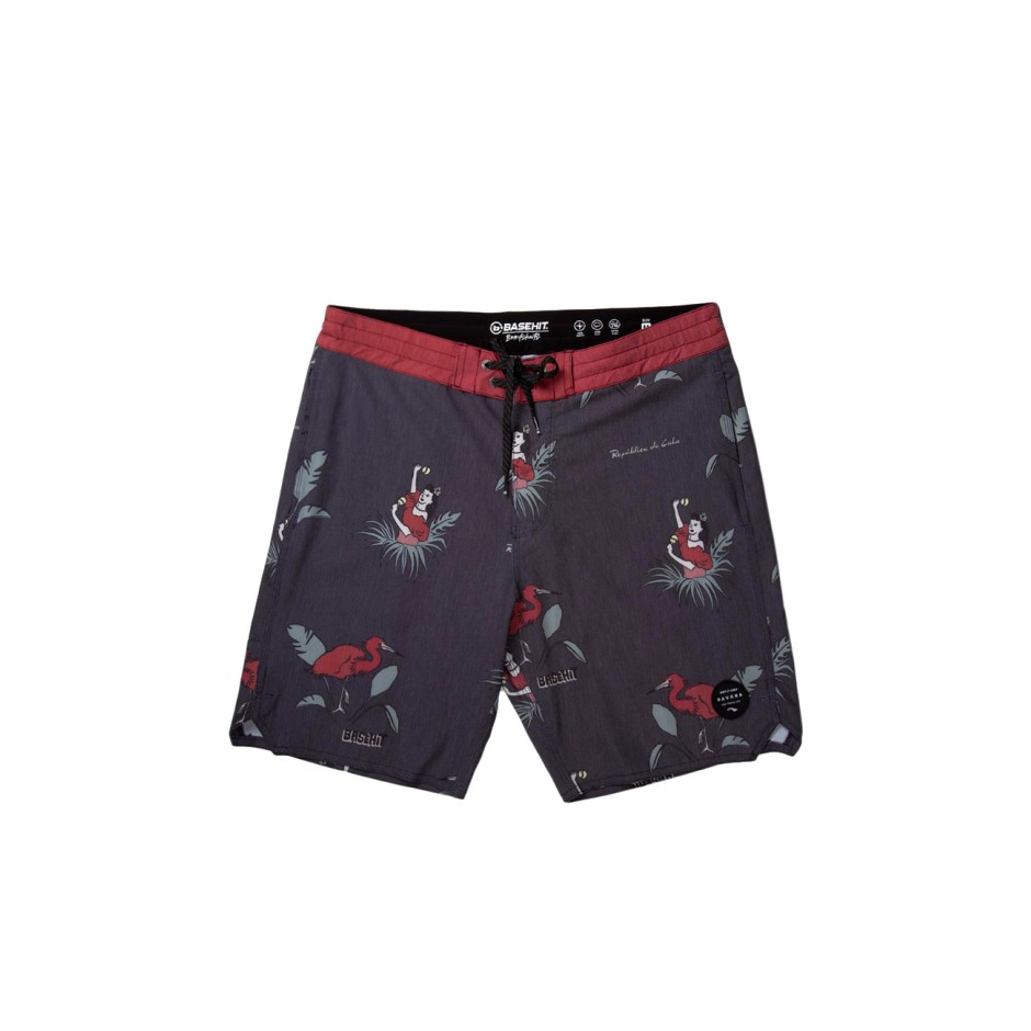 BASEHIT 201.BM525.05-PR 187 OFF BLACK Μαύρο