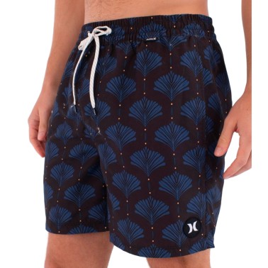 HURLEY M VOLLEY ICON PRINTING PRESS ARBORE MBEU00014-010 Μαύρο