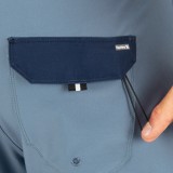 Ανδρικό Μαγιό Βερμούδα Γκρι - Hurley Phantom Eco Block Party Solid 18" Εικόνα 2