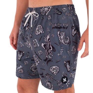HURLEY M VOLLEY FLEX ART MBEU00012-010 Μαύρο