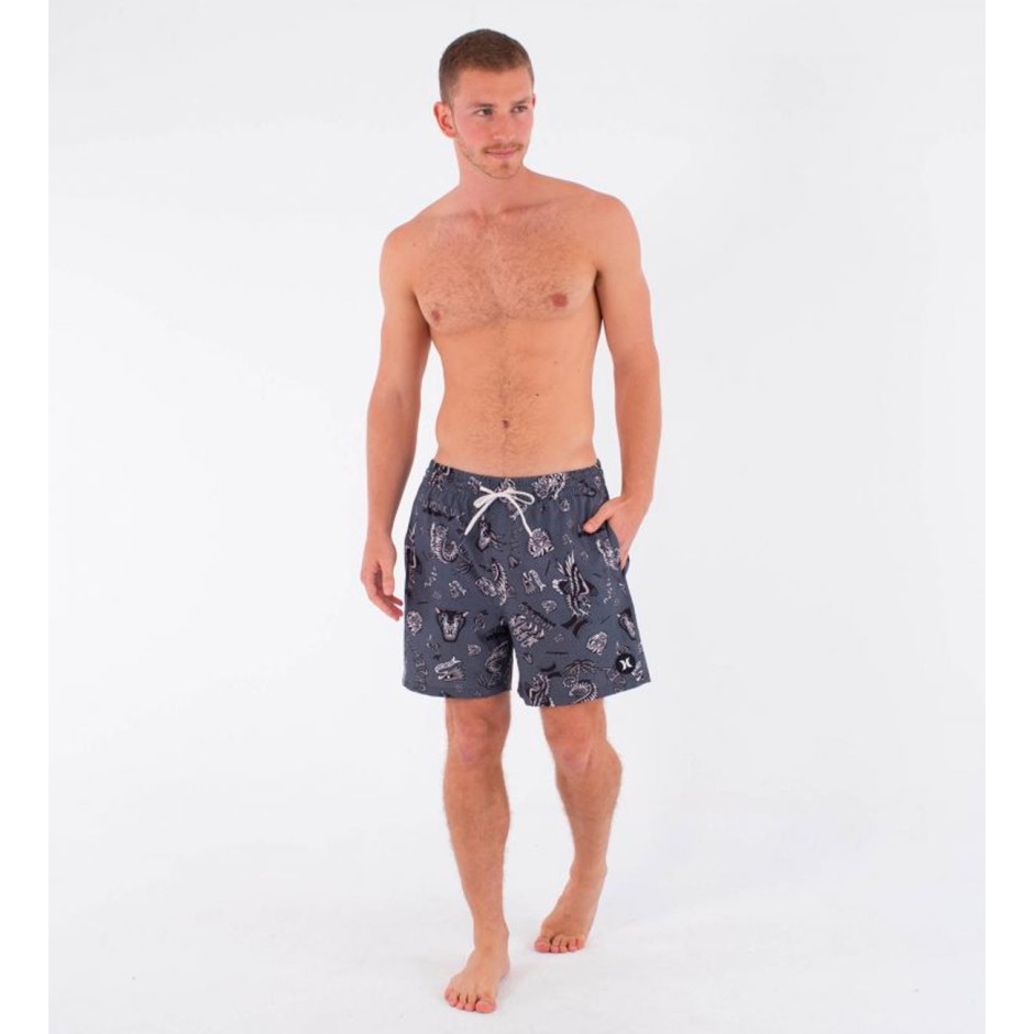 HURLEY M VOLLEY FLEX ART MBEU00012-010 Μαύρο