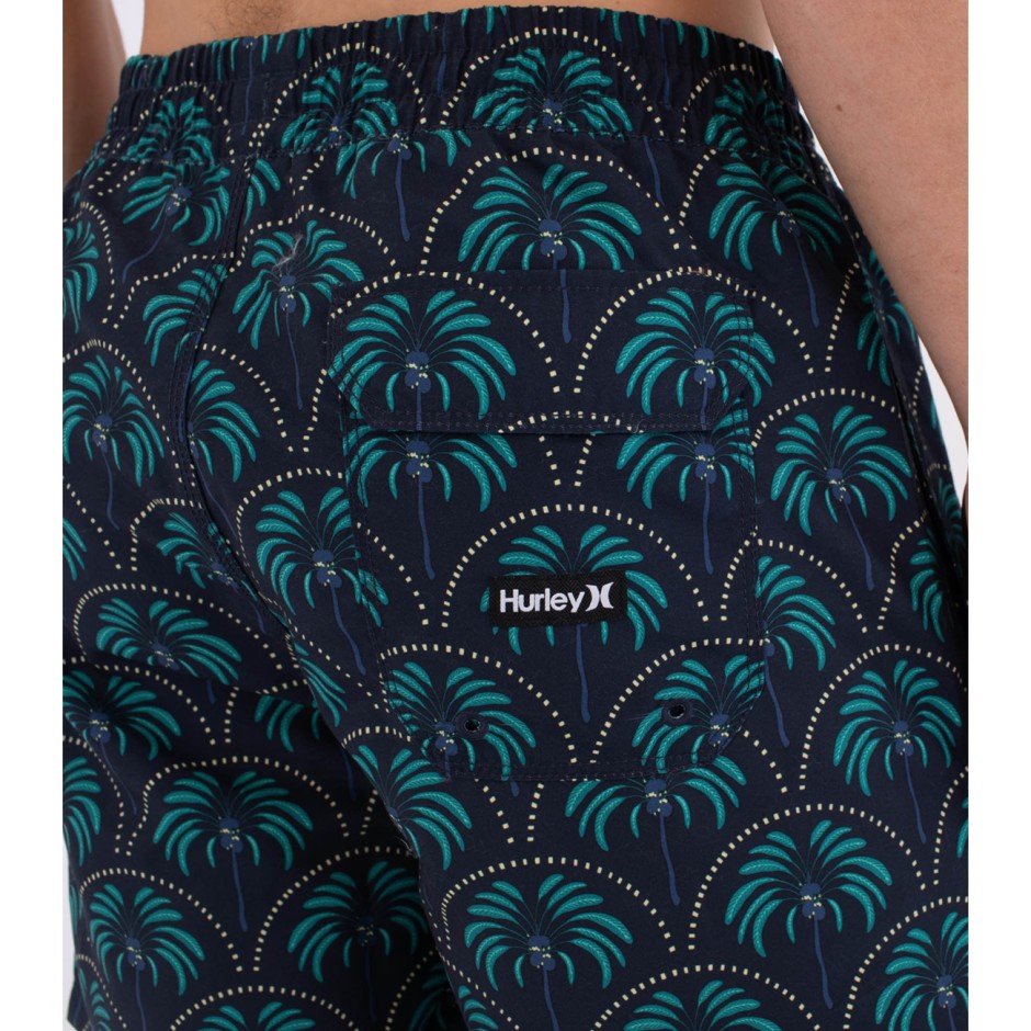 HURLEY M VOLLEY ICON PRINTING PRESS PALM MBEU00015-451 Μπλε