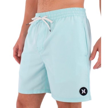 Ανδρικό Μαγιό Βερμούδα Σιέλ - Hurley Volley Icon Solid 17"