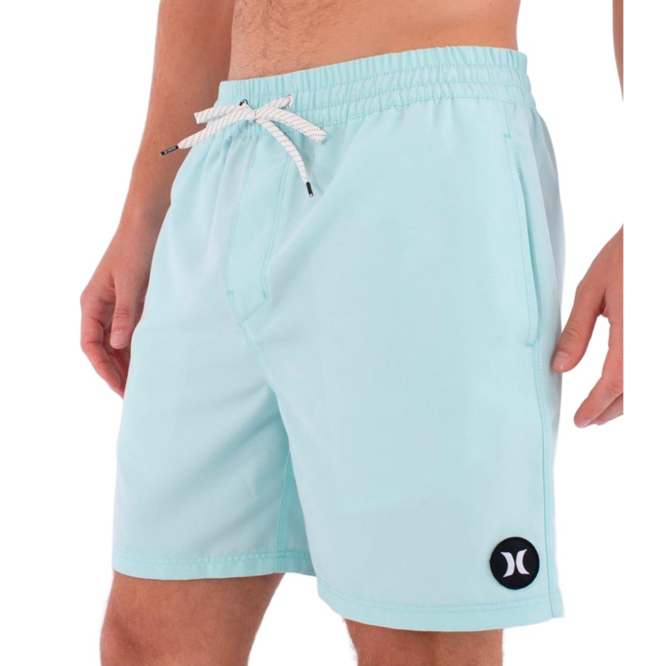 Ανδρικό Μαγιό Βερμούδα Σιέλ - Hurley Volley Icon Solid 17"