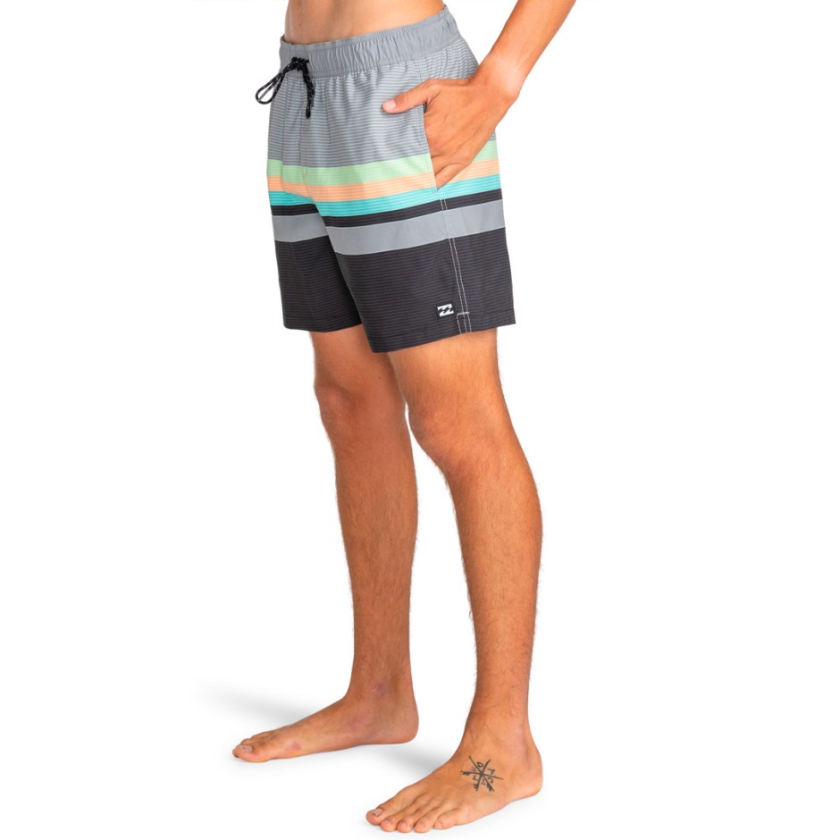 BILLABONG ALL DAY HTR STRIPES LB EBYJV00130-GRA Multi
