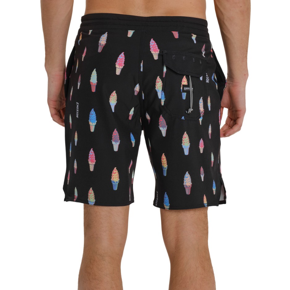 Men's Swim Shorts Black - EMERSON 