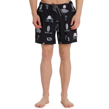 Men's Swim Shorts Black - EMERSON