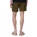 Men's Swim Shorts Olive - Napapijri Box Logo Image 0