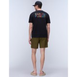 Men's Swim Shorts Olive - Napapijri Box Logo Image 3